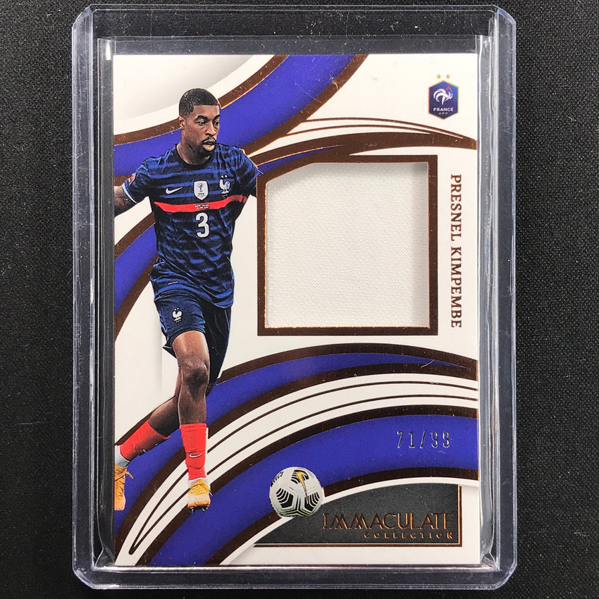 2022-23 Immaculate Presnel Kimpembe Brilliance Jersey Relic Bronze 71/99