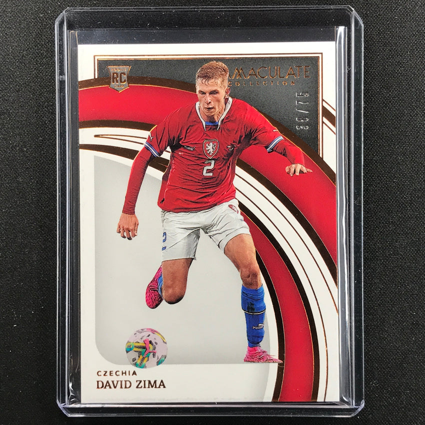 2022-23 Immaculate David Zima Rookie Base Bronze 38/75