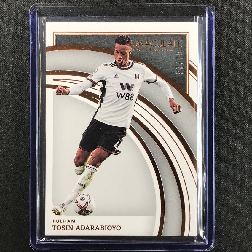 2022-23 Immaculate Tosin Adarabioyo Base Bronze 56/75