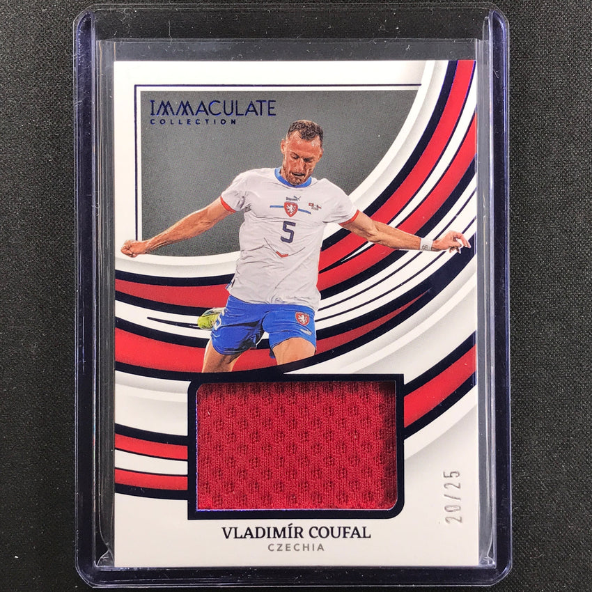 2022-23 Immaculate Vladimir Coufal Remarkable Memorabilia Jersey Relic 20/25