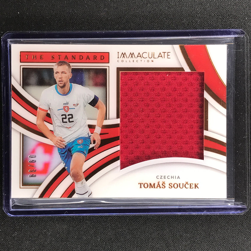 2022-23 Immaculate Tomas Soucek The Standard Jersey Relic Bronze 9/99