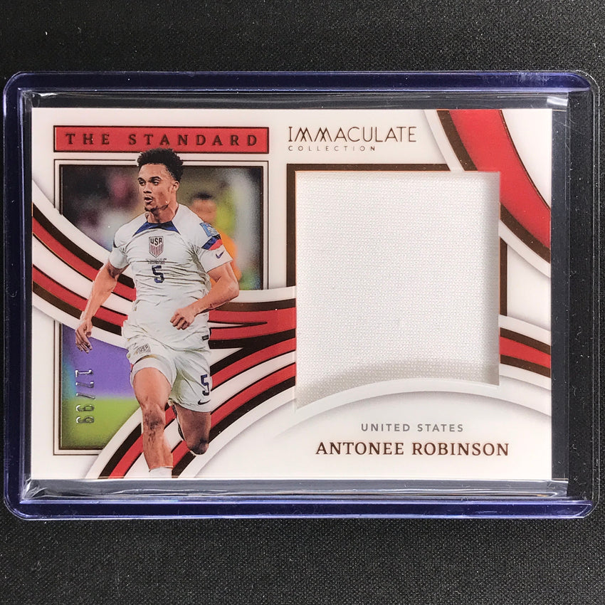 2022-23 Immaculate Antonee Robinson The Standard Jersey Relic Bronze 17/99