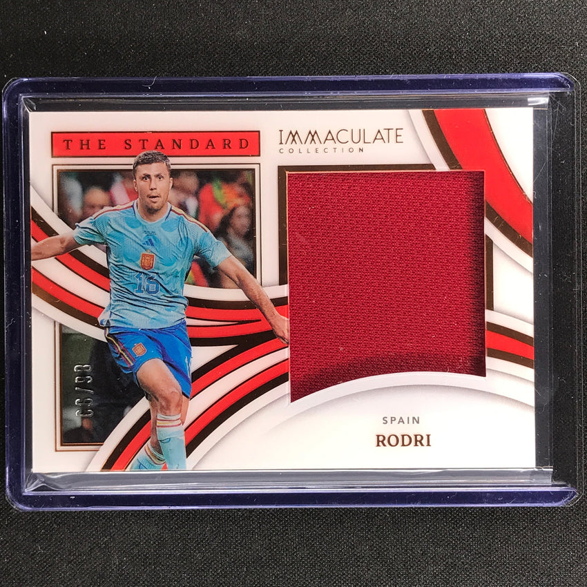 2022-23 Immaculate Rodri The Standard Jersey Relic Bronze 86/99