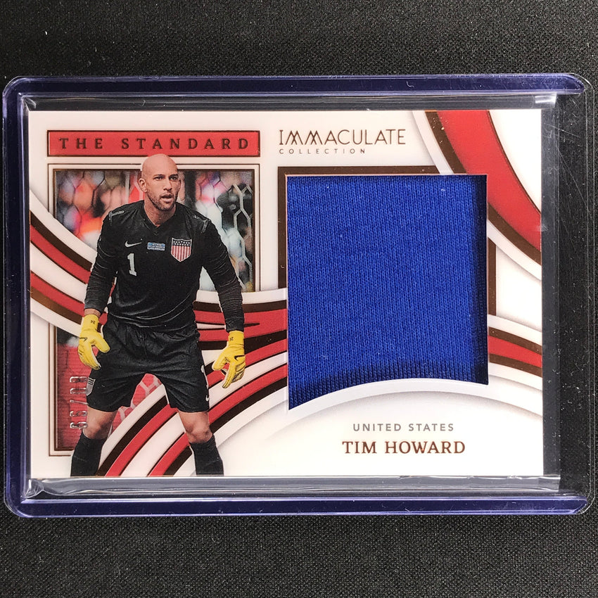 2022-23 Immaculate Tim Howard The Standard Jersey Relic Bronze 80/99