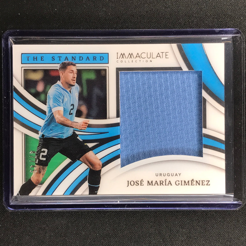 2022-23 Immaculate Jose Maria Gimenez The Standard Jersey Relic Silver 47/49