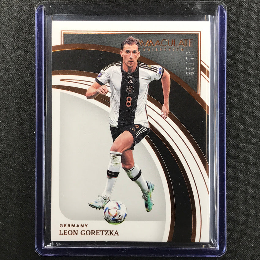 2022-23 Immaculate Leon Goretzka Base Bronze 33/75