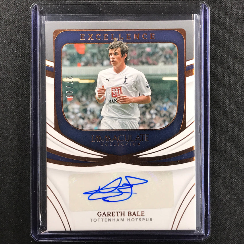 2022-23 Immaculate Gareth Bale Excellence Auto Bronze 27/99