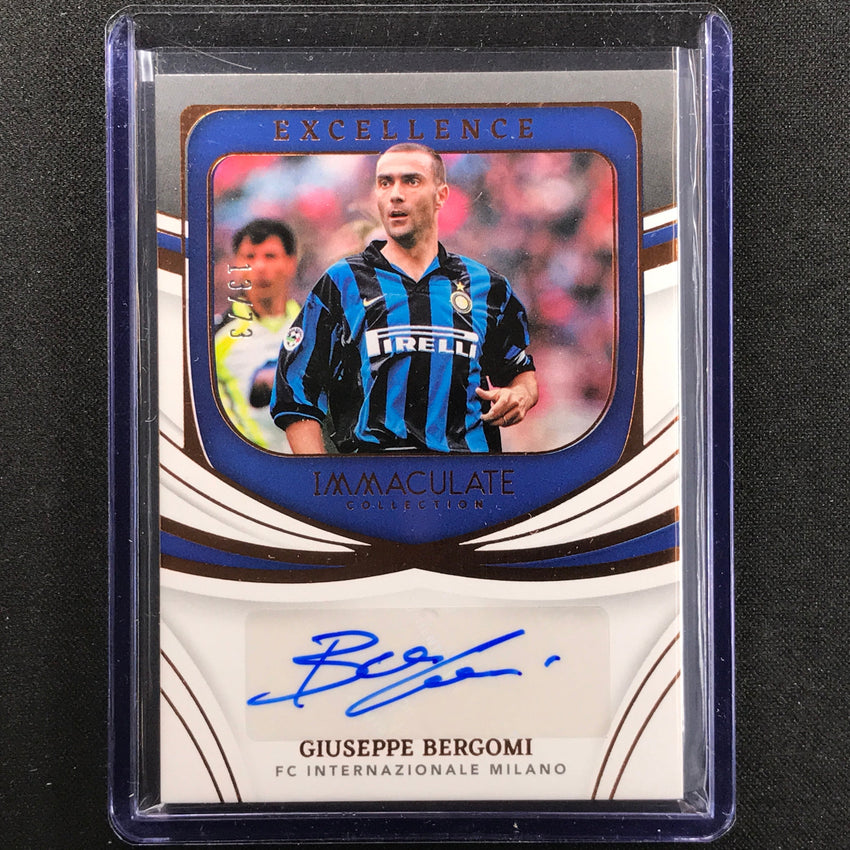 2022-23 Immaculate Giuseppe Bergomi Excellence Auto Bronze 13/73