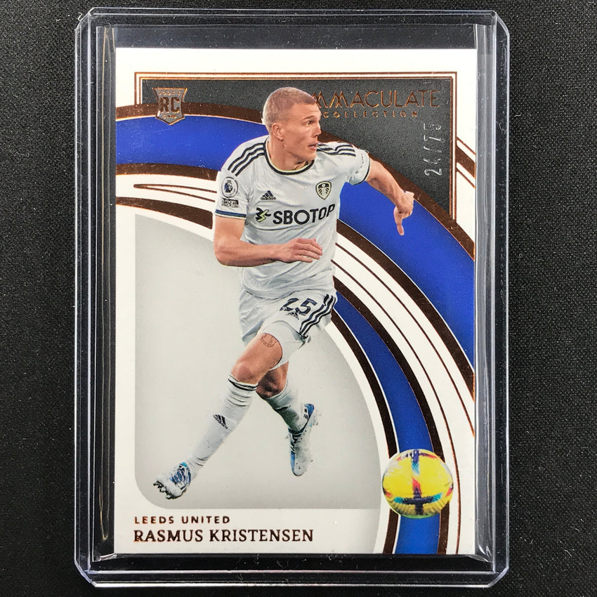 2022-23 Immaculate Rasmus Kristensen Rookie Base Bronze 24/75