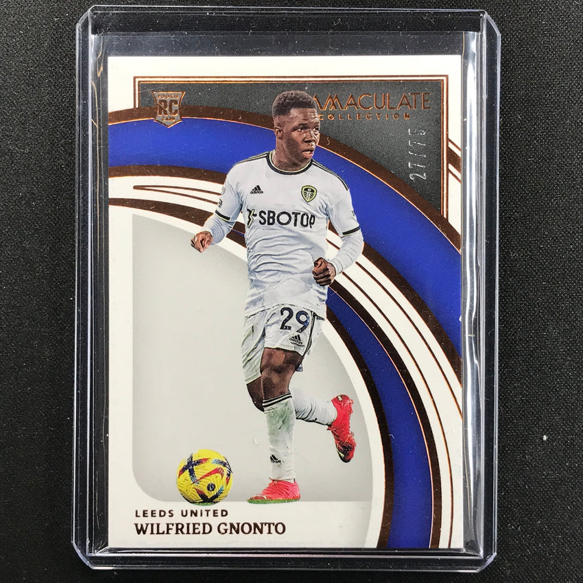 2022-23 Immaculate Wilfried Gnonto Rookie Base Bronze 27/75