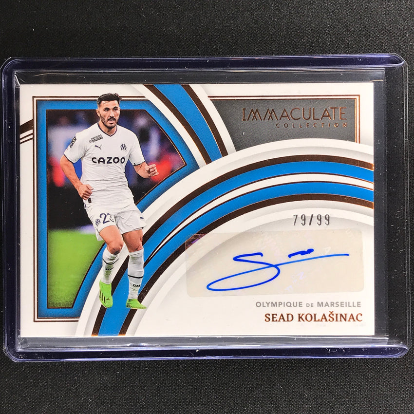 2022-23 Immaculate Sead Kolasinac Splendid Signatures Auto Bronze 79/99