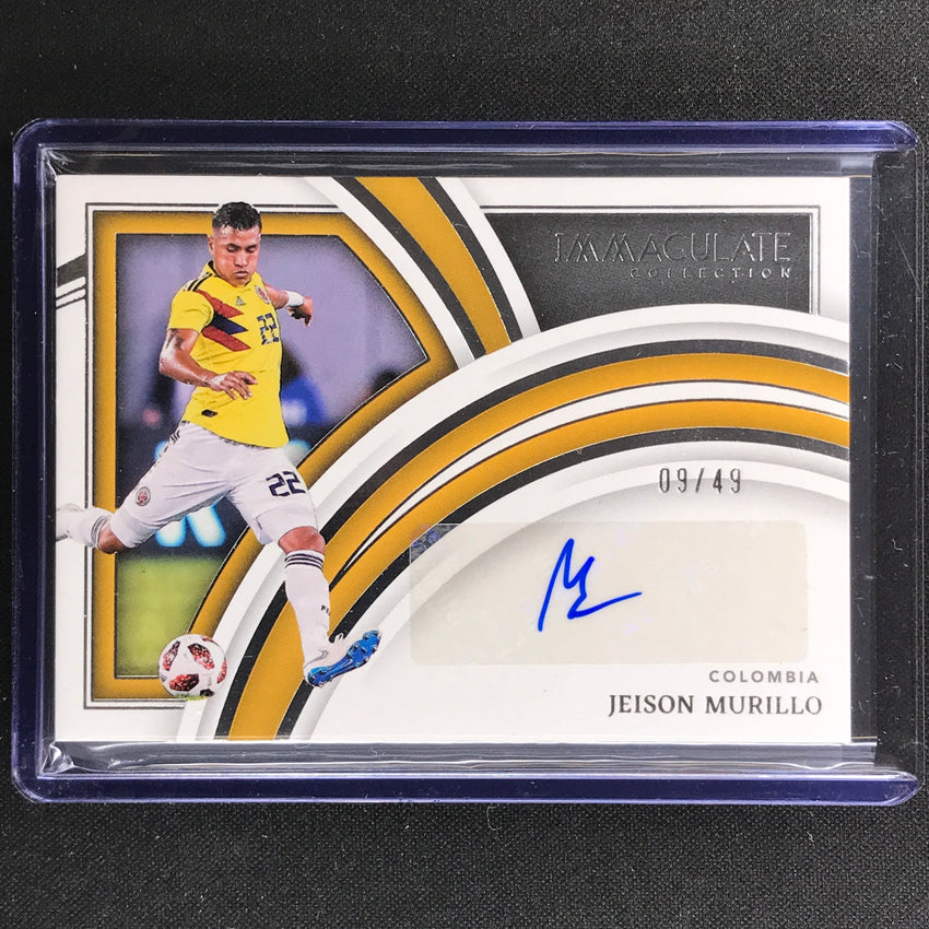 2022-23 Immaculate Jeison Murillo Splendid Signatures Auto Silver 9/49