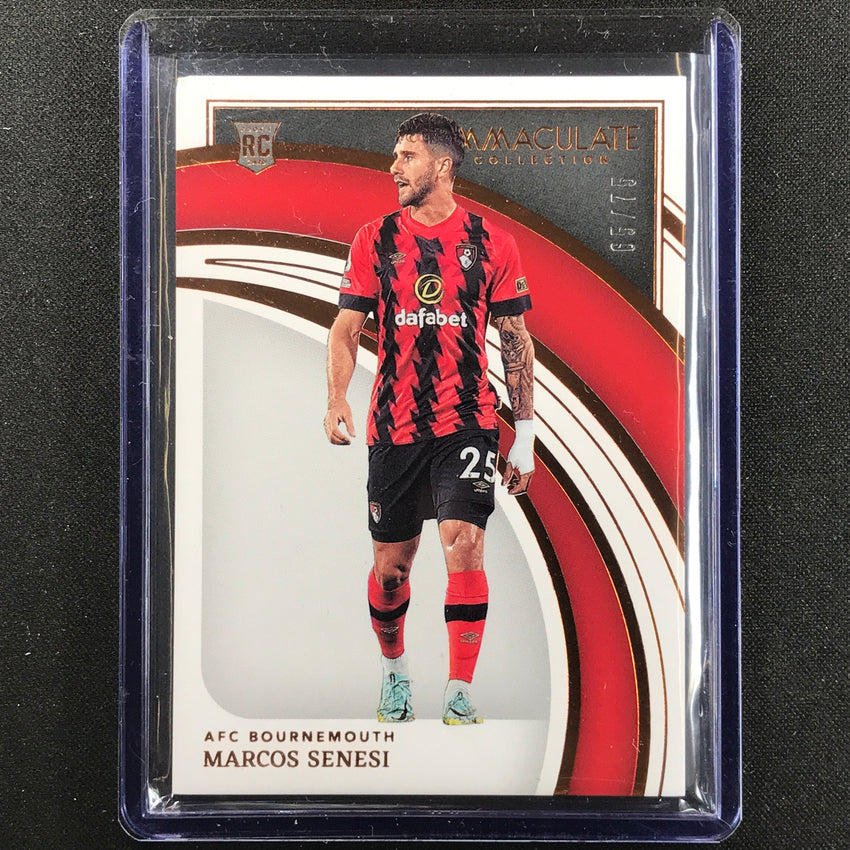 2022-23 Immaculate Marcos Senesi Rookie Base Bronze 65/75
