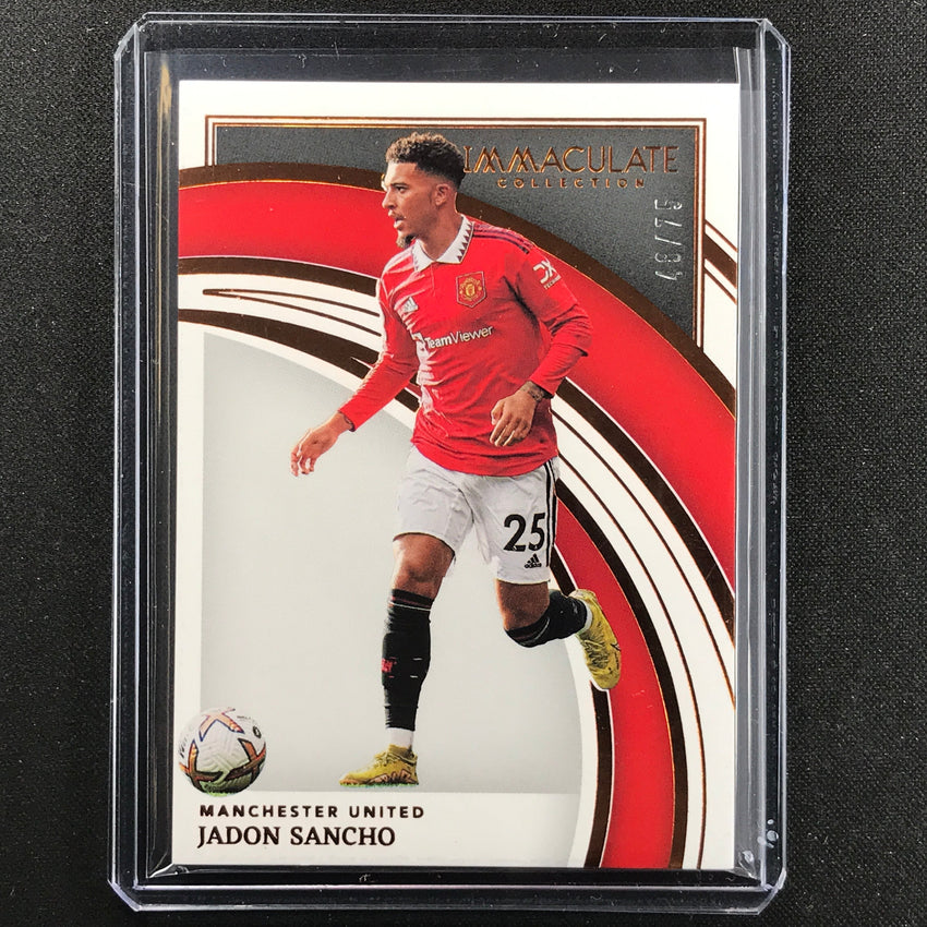 2022-23 Immaculate Jadon Sancho Base Bronze 48/75