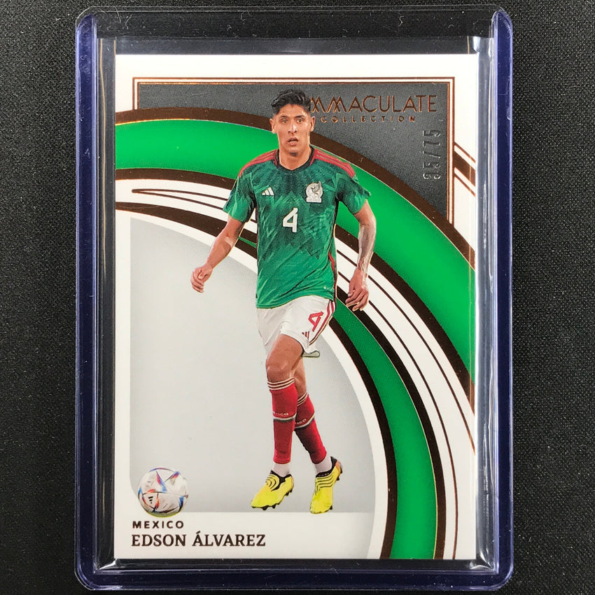 2022-23 Immaculate Edson Alvarez Base Bronze 35/75