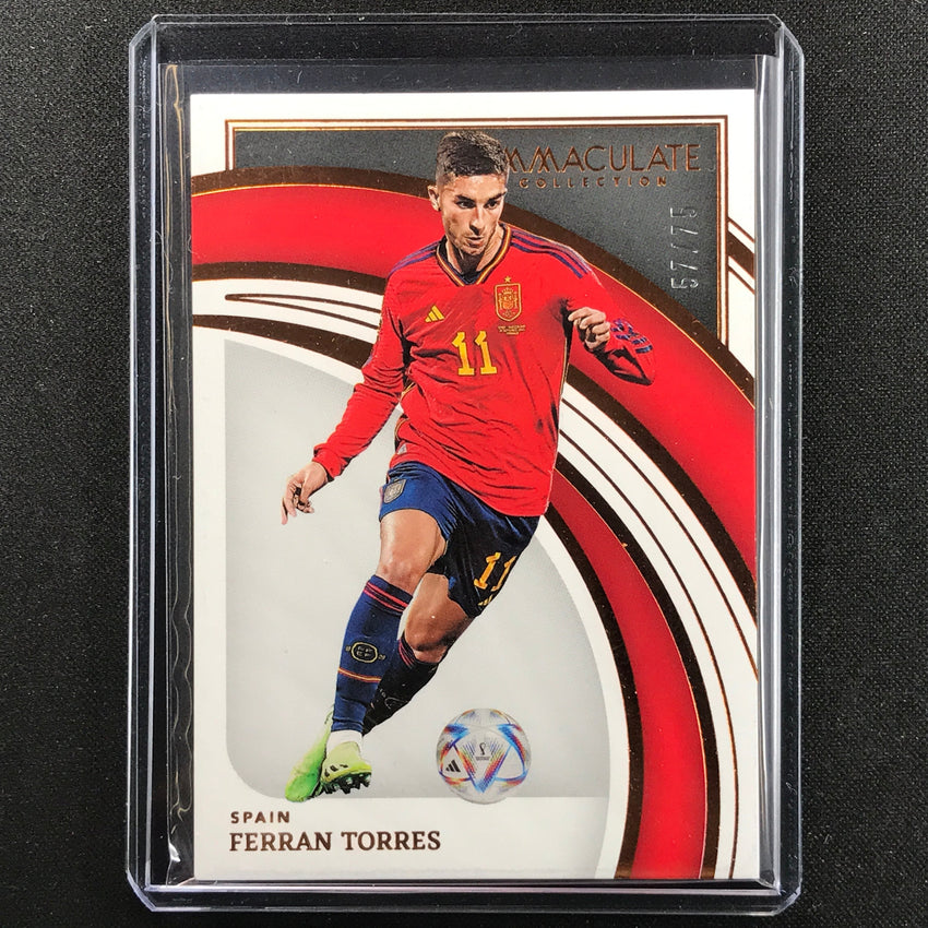 2022-23 Immaculate Ferran Torres Base Bronze 57/75