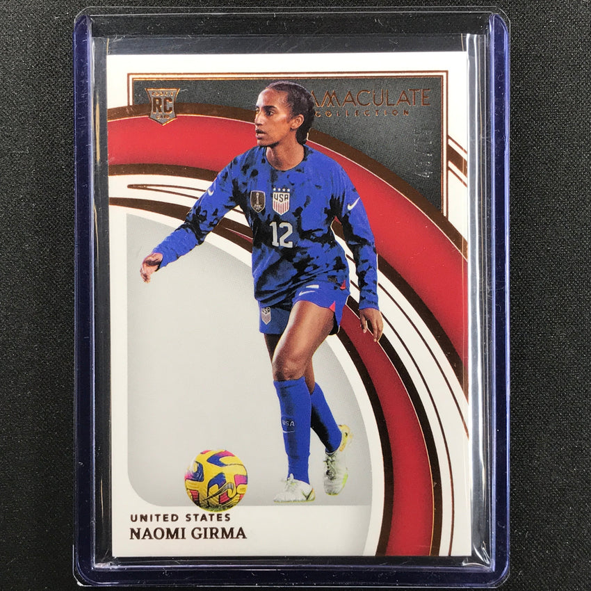 2022-23 Immaculate Naomi Girma Rookie Base Bronze 43/75