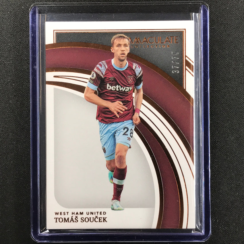 2022-23 Immaculate Tomas Soucek Base Bronze 37/75