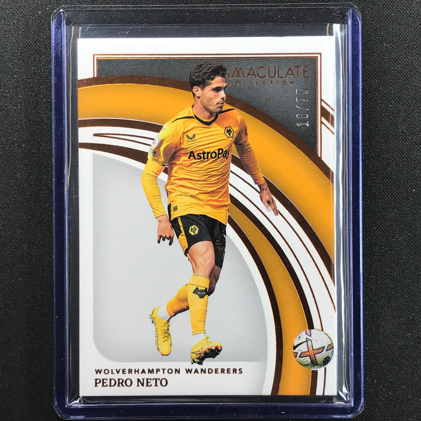 2022-23 Immaculate Pedro Neto Base Bronze 16/75
