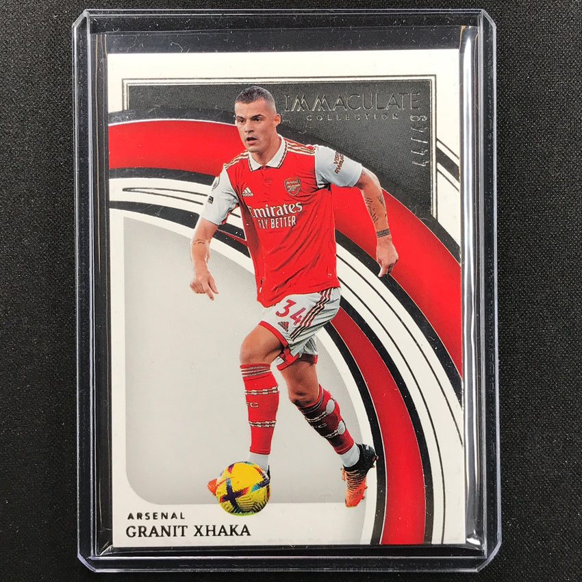 2022-23 Immaculate Granit Xhaka Base Silver 44/49