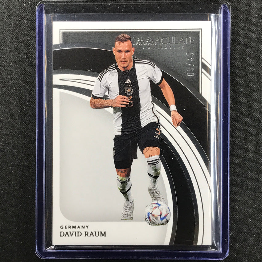 2022-23 Immaculate David Raum Base Silver 9/49