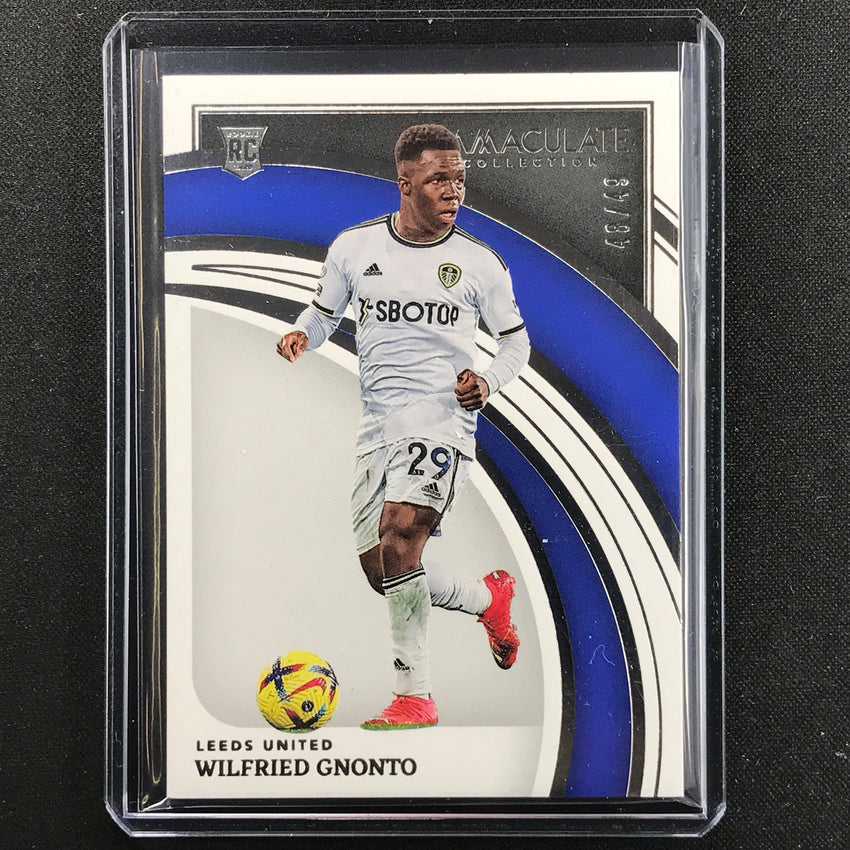 2022-23 Immaculate Wilfried Gnonto Rookie Base Silver 48/49