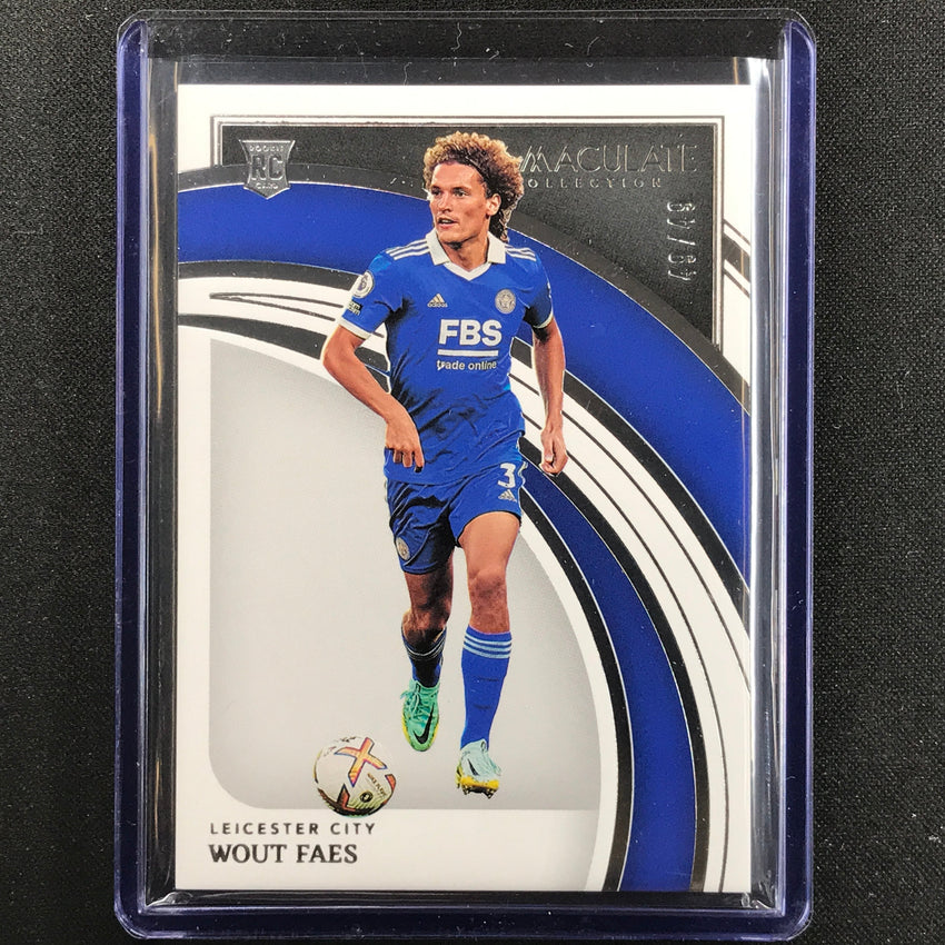 2022-23 Immaculate Wout Faes Rookie Base Silver 49/49