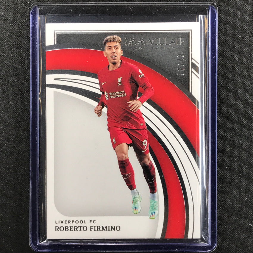 2022-23 Immaculate Roberto Firmino Base Silver 18/49