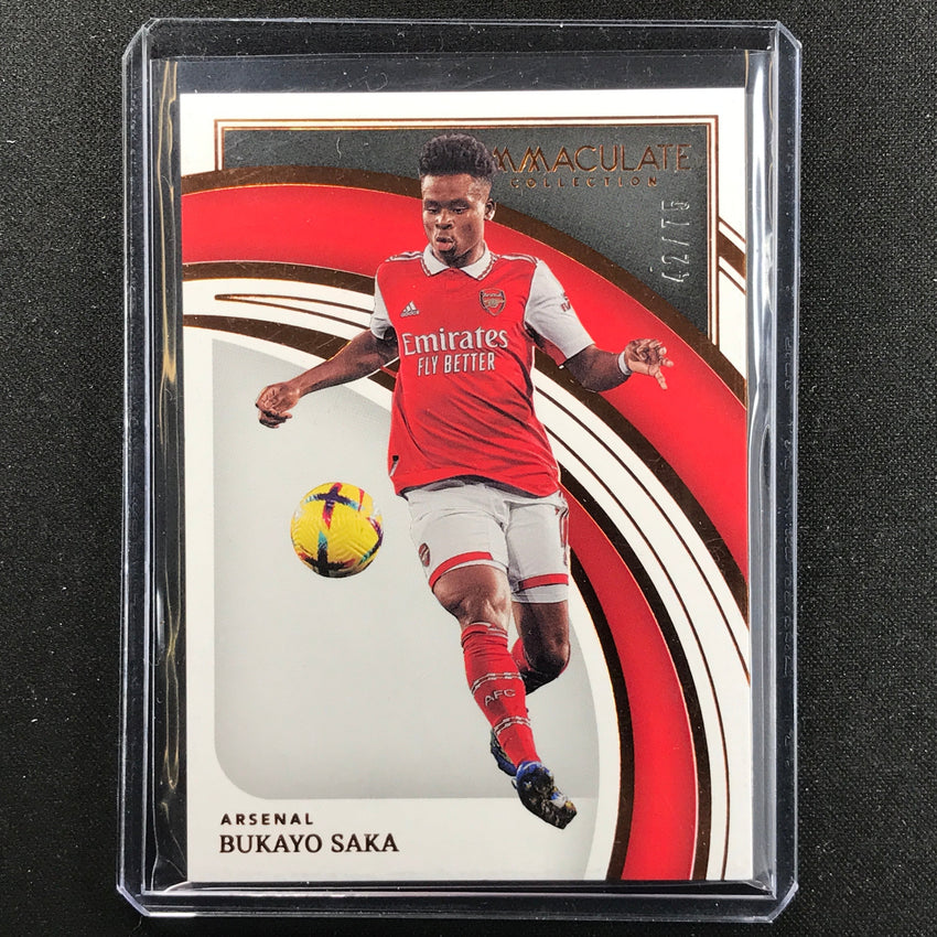 2022-23 Immaculate Bukayo Saka Base Bronze 42/75