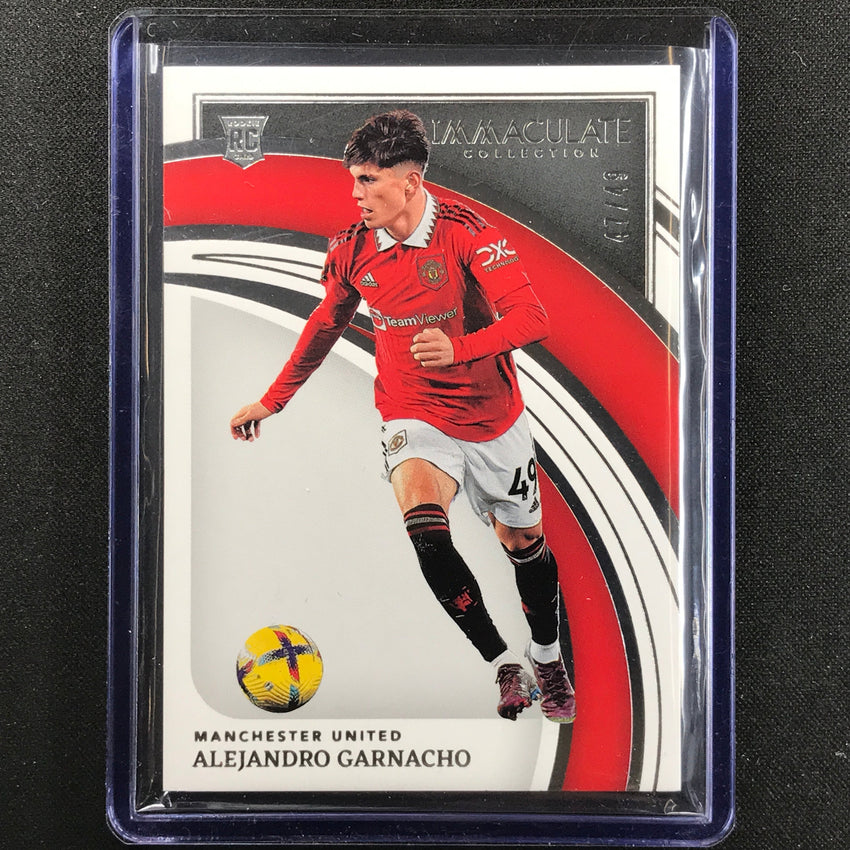 2022-23 Immaculate Alejandro Garnacho Rookie Base Silver 47/49