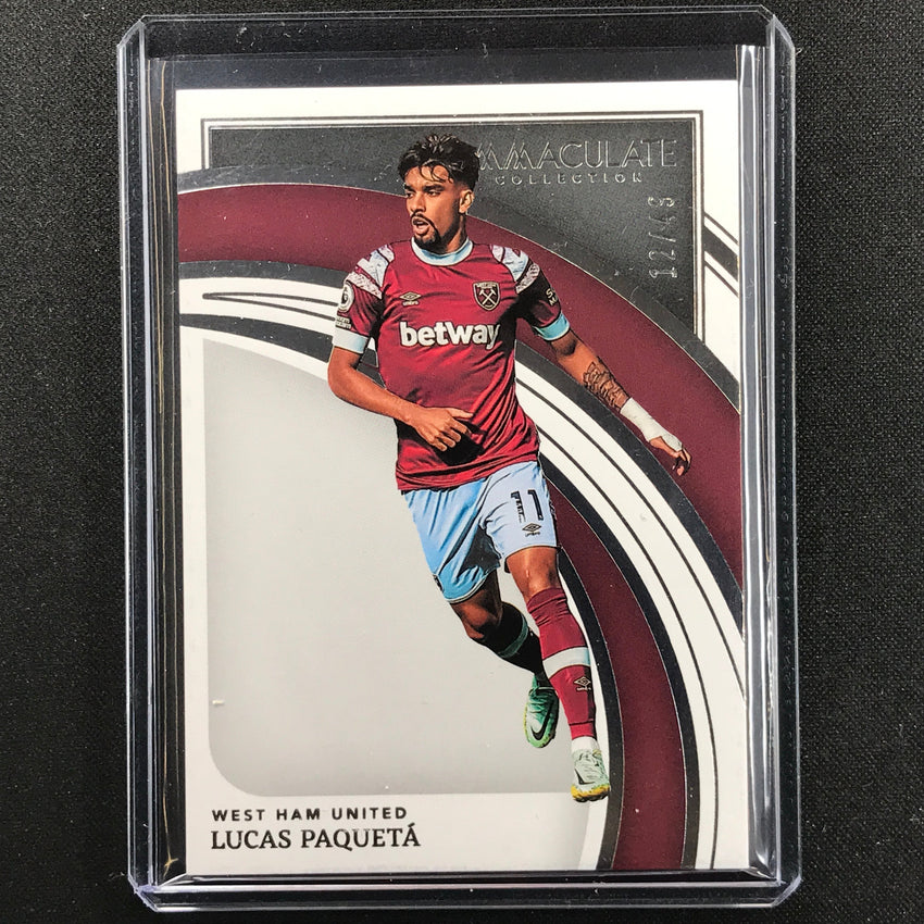 2022-23 Immaculate Lucas Paqueta Base Silver 12/49