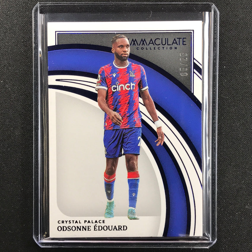 2022-23 Immaculate Odsonne Edouard Base Sapphire 5/25