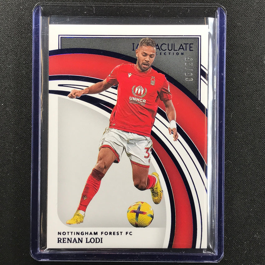 2022-23 Immaculate Renan Lodi Base Sapphire 5/25