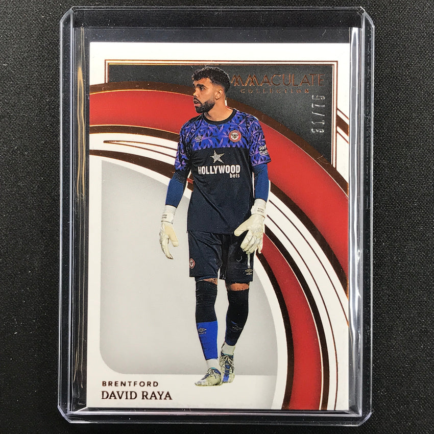 2022-23 Immaculate David Raya Base Bronze 31/75