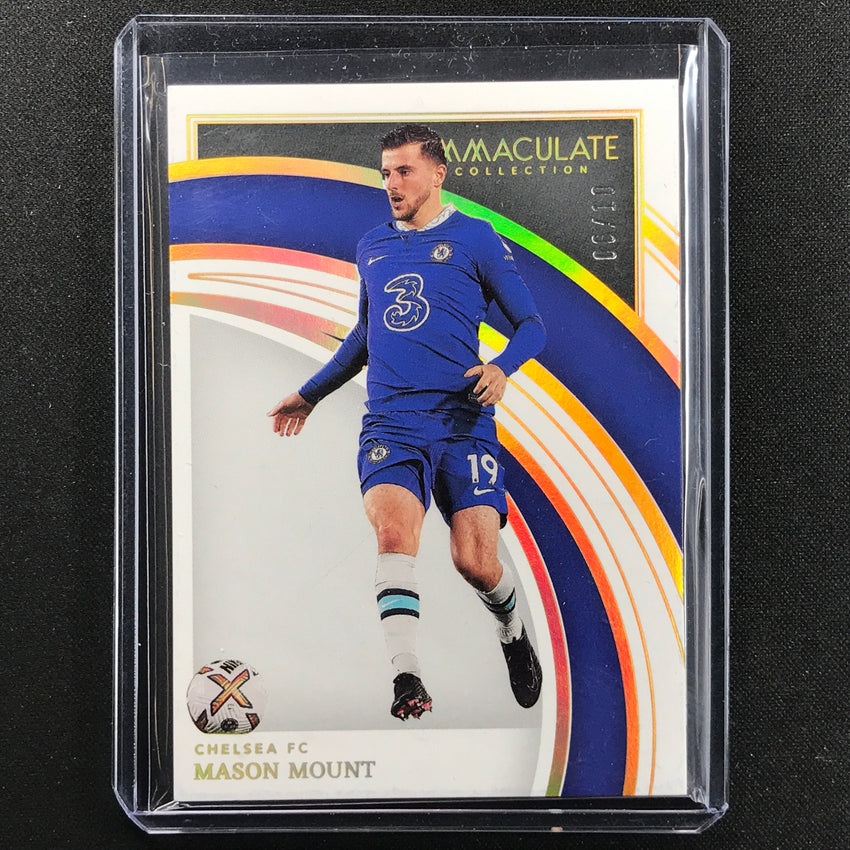 2022-23 Immaculate Mason Mount Base Holo Gold 6/10