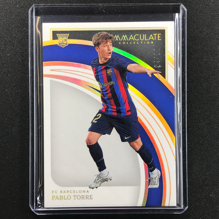 2022-23 Immaculate Pablo Torre Rookie Base Holo Gold 4/10