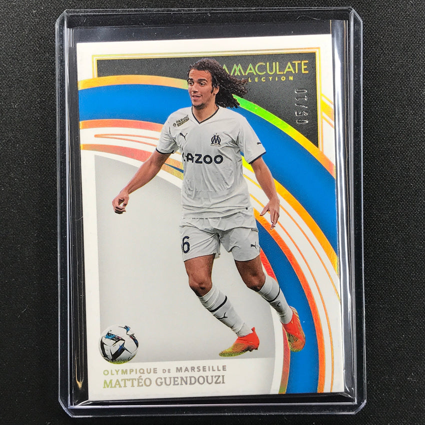 2022-23 Immaculate Matteo Guendouzi Base Holo Gold 5/10