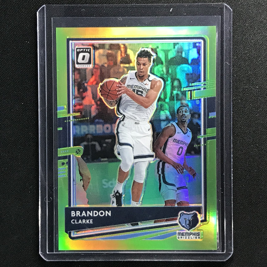 2020-21 Donruss Optic Brandon Clarke Lime Green /149