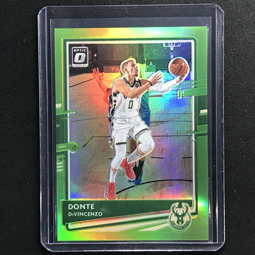 2020-21 Donruss Optic Donte Divincenzo Lime Green /149
