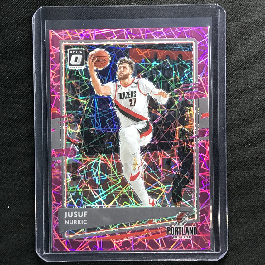 2020-21 Donruss Optic Jusuf Nurkic Pink Velocity 58/79