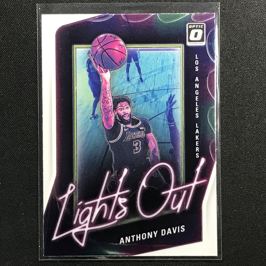 2020-21 Donruss Optic ANTHONY DAVIS Lights Out Base #14