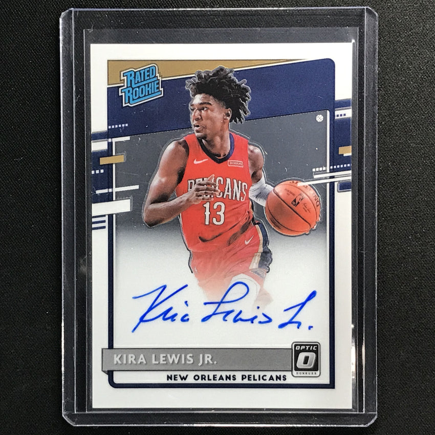 2020-21 Donruss Optic KIRA LEWIS JR. Rated Rookie Signatures Auto #163