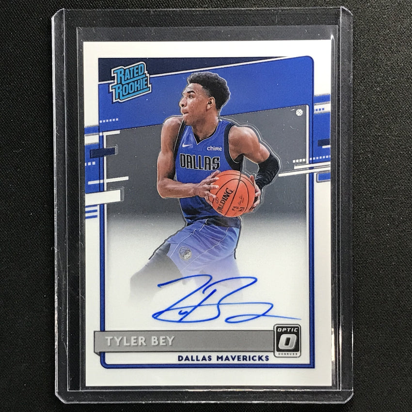 2020-21 Donruss Optic TYLER BEY Rated Rookie Signatures Auto #186