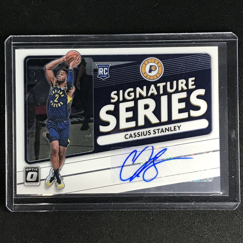 2020-21 Donruss Optic CASSIUS STANLEY Rookie Signature Series Auto #CST