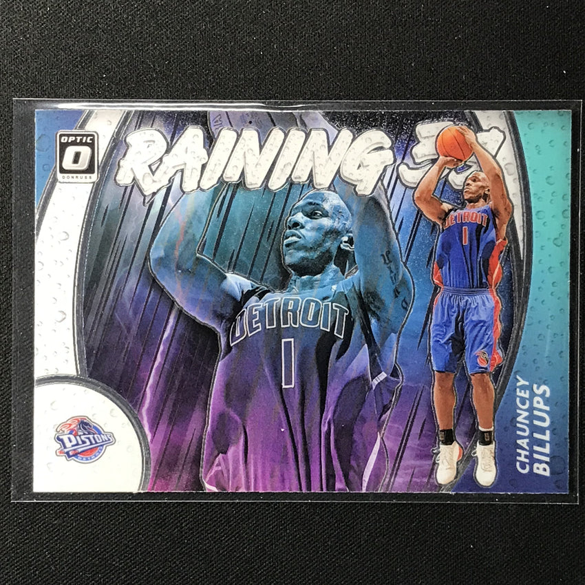 2020-21 Donruss Optic CHAUNCEY BILLUPS Raining 3s Base #19