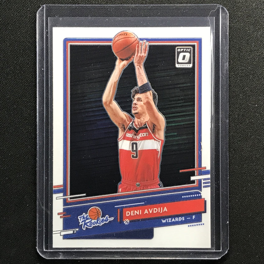 2020-21 Donruss Optic Deni Avdija The Rookies Base No 3