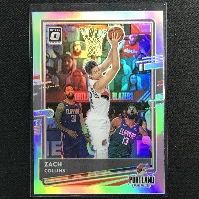 2020-21 Donruss Optic ZACH COLLINS Holo Silver #124