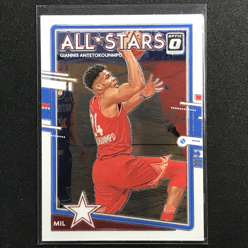 2020-21 Donruss Optic GIANNIS ANTETOKOUNMPO All-Stars Base #11