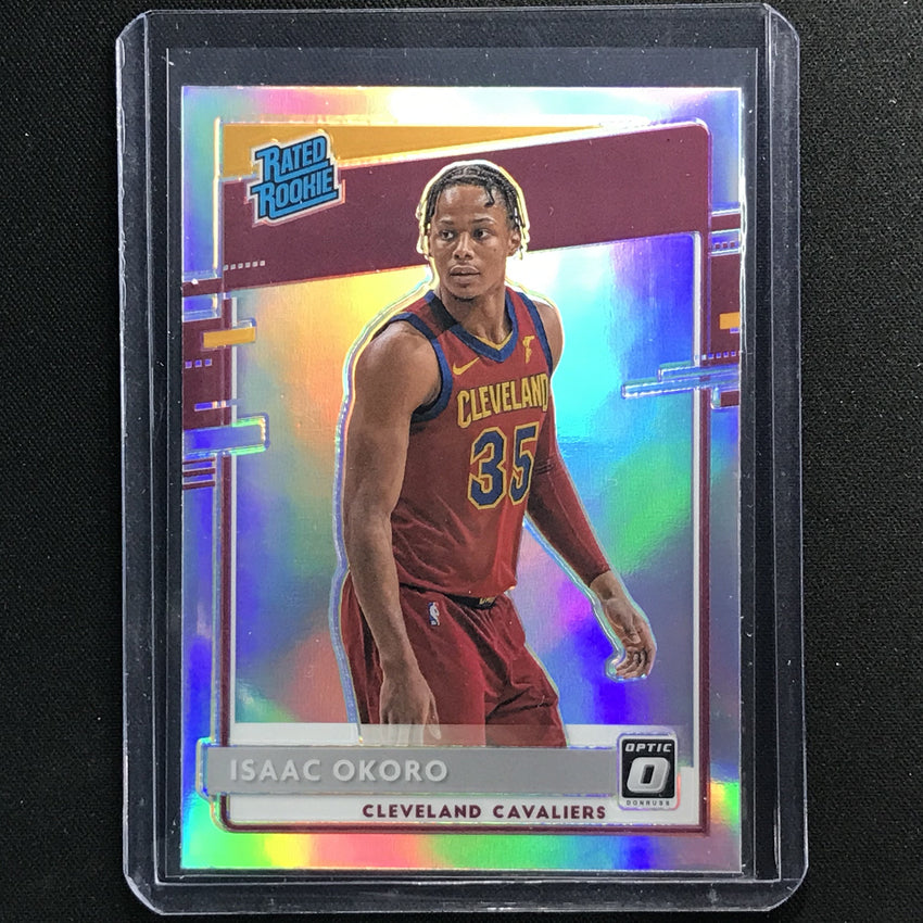 2020-21 Donruss Optic ISAAC OKORO Rated Rookie Holo Silver #155