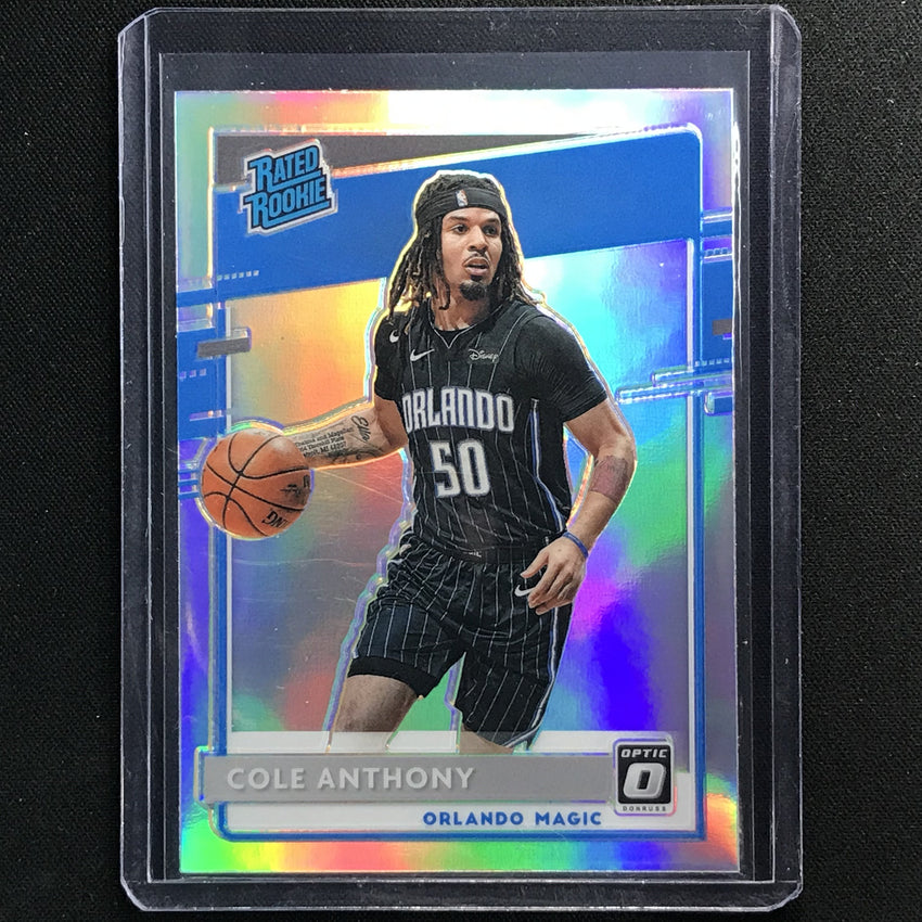 2020-21 Donruss Optic Cole Anthony Rated Rookie Holo Silver No 165